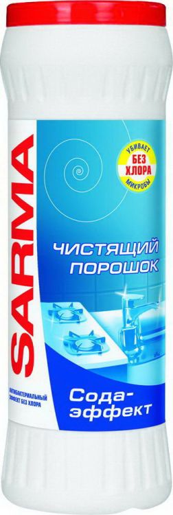 SARMA 8073К Чистящий порошок SARMA Сода-эффект 400г