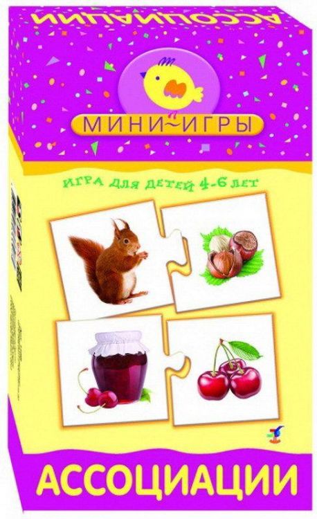 Дрофа 1168 Игра настольная Мини-игры Ассоциации