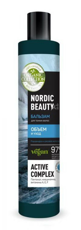 ORGANIC COLLECTION 11109-КК Бальзам ORGANIC COLLECTION для тонких волос Объем и уход 400мл