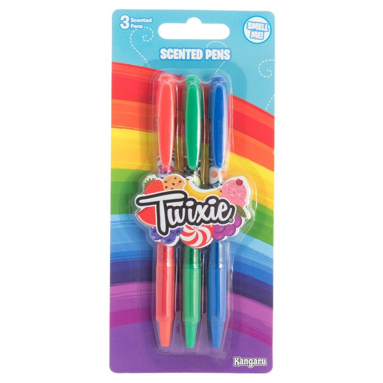 Kangaru 7084 Набор ароматизированных  шариковых ручек Twixie, 3 шт
