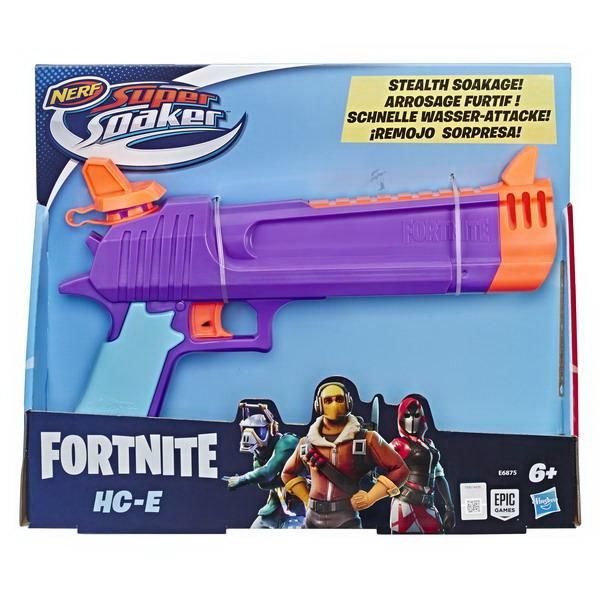 Hasbro (Хасбро) E6875EU4 Бластер Hasbro NERF Супер Сокер Фортнайт HC E стреляет водой