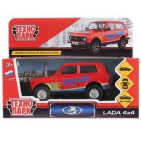 Технопарк LADA4X4-S Коллекционная металлическая машина "Lada 4x4 спорт"
