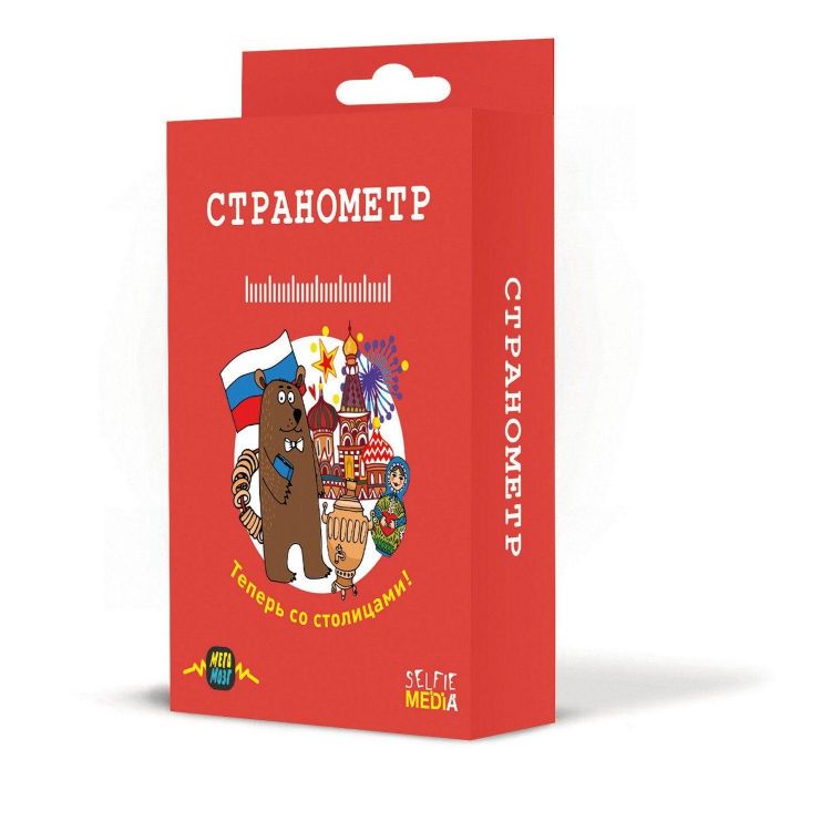 Selfie media 44400 Настольная игра «Странометр 2»