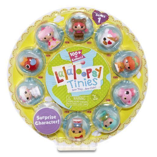 Lalaloopsy Tinies 530435 Набор из 10 куколок и питомцев Принцесса с подружками