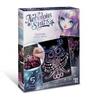 Tween team agancy 11014 Nebulous Stars Граттаж Шепот звезд