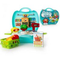 AB-toys PT-00461 Чудо-чемоданчик Овощной магазин, 23 предмета