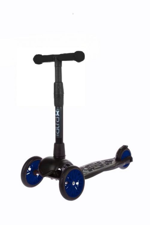 Buggy Boom 003-0251 Самокат детский трехколесный АЛЬФА (Buggy Boom Alfa Model) с цветным колесом (синий 51)