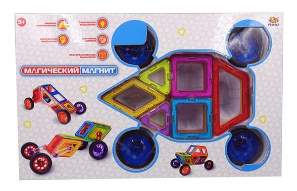 ABtoys PT-00747 Конструктор "Магический магнит", 46 предметов