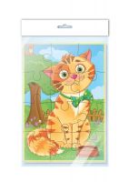Vladi Toys VT1103-52 Пазлы мягкие А5 "Котик"
