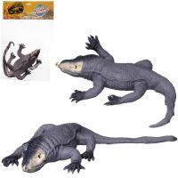 ABtoys (АБтойс) PT-01730 Фигурка Abtoys Юный натуралист Рептилии Варан (темно-серый), термопластичная резина
