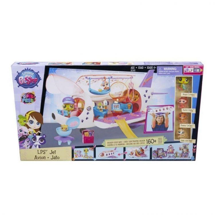 Hasbro B1242 LPS Игровой набор "Самолет для зверюшек" 