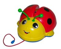 Каталка "Божья коровка" (Беларусь) 23х20,5х15,5 см.