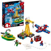 Lego Super Heroes 76134 Конструктор Лего Супергерои Человек-паук: похищение бриллиантов Доктором Осьминогом, 150 деталей
