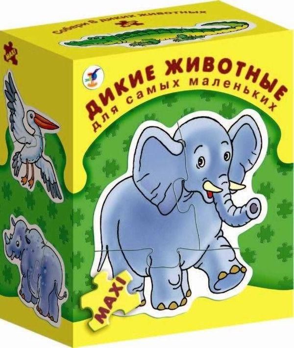 Игра настольная ДСМ. Дикие животные (Россия)