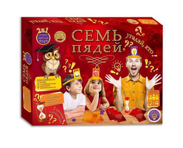 79538б Игра настольная "Семь пядей"
