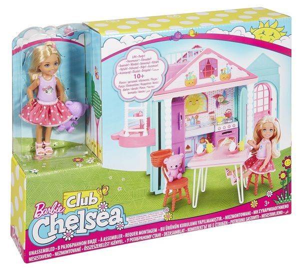 Mattel DWJ50 Домик "Семья Barbie" Челси Barbie