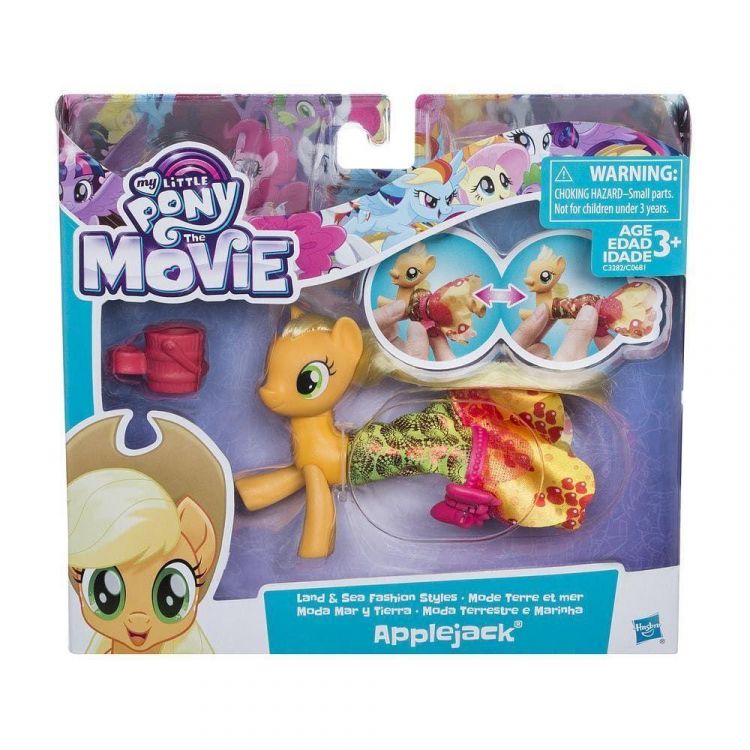 Hasbro C3282 MLP "Мерцание" Пони в волшебных платьях, ЭплДжек