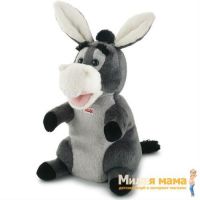 Trudi 29929 Мягкая игрушка Ослик (игрушка на руку), 25 см
