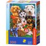 Castorland B-030323 Пазл Щенки, 300 деталей