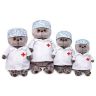 BUDI BASA Ks22-161 Мягкая игрушка Кот Басик Доктор, 22 см