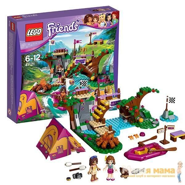 Lego Friends 41121 Конструктор Лего Подружки Спортивный лагерь: сплав по реке, 320 деталей