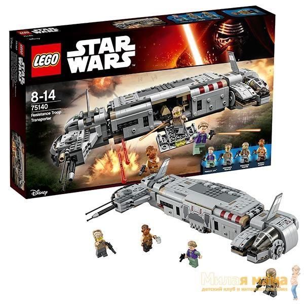 Lego Star Wars 75140 Лего Звездные Войны Военный транспорт Сопротивления