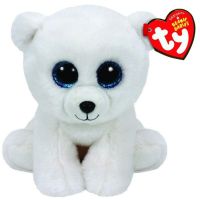 TY 42108 Beanie Boo's Мягкая игрушка Белый мишка Arctic, 15 см