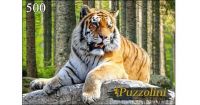 Puzzolini 7668 Пазл Бенгальский тигр, 500 элементов