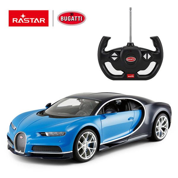 RASTAR 75700E Машина р/у 1:14 Bugatti Chiron Цвет Синий