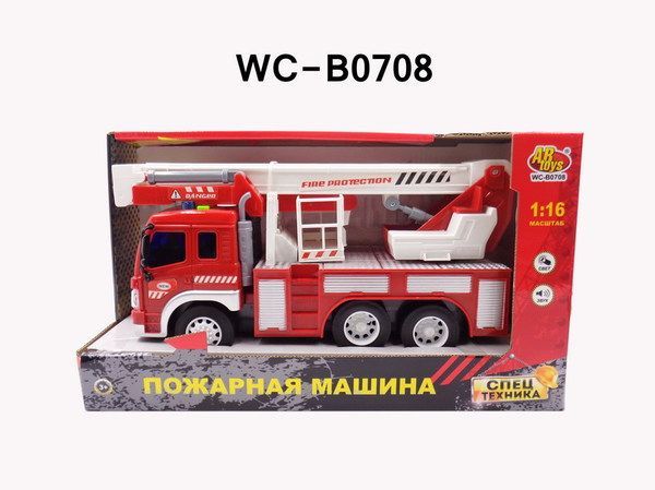 ABtoys WY350B Машина Пожарная с лестницей
