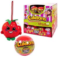 TigerHead Toys Limited SP0005/1 Мягкая игрушка Фрукты Cukoons S1 в пластмассовом шаре, 7 см