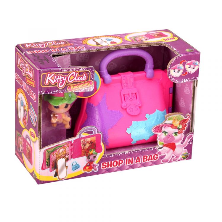 Dracco D162004-3850 Игровой набор Kitty Club Shopping «Магазин в сумочке»