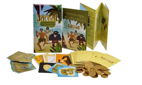 Magellan MAG03278 Игра настольная Шакал Карточная версия
