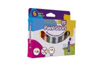 Brian Cleg Ltd. LBPS10FA6 Краски в стиках Little Brian по ткани, в наборе 6 классических цветов