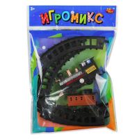 Игромикс M6409 Набор "Железная дорога" механическая, 8 предметов