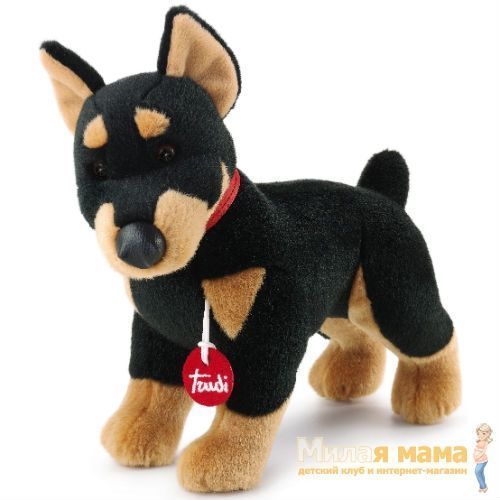 Trudi 22631 Мягкая игрушка Доберман Макс, 30см