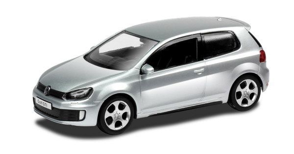 RMZ City 444013 Машина металлическая VW Golf GTI, 1:43, цвет серебристый