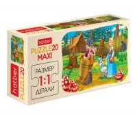 Hatber 20ПЗ5-10715 Пазл MAXI Hatber Аленушка и братец Иванушка 20 элементов А5 формат 230Х165мм