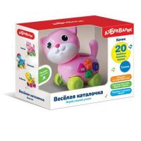 АЗБУКВАРИК 28424-8 Котик (Веселая каталочка)