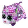 TY 42408 Teeny Tys Flippable Мягкая игрушка Котик Lilac в пайетках, 10 см