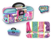 CANAL TOYS CCC004 Набор слаймов Canal Toys Mix &amp; Match CRAZE SENSATIONS Невероятные эффекты в кейсе 4 готовых слайма