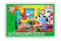 Konigspuzzle ПК30-5756 Пазл Волк и семеро козлят, 30 элементов