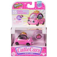 Moose 56600 Машинка Cutie Car S1 Flashy Fashionista с мини-фигуркой Шопкинс, ограниченная серия