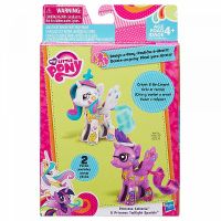 Hasbro B4971 MLP POP Игровой набор "Создай свою пони", Искорка и Принцесса Селестия