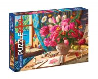 Hatber 2000ПЗ1-19724 Пазл Hatber Premium Акварельный букет 2000 элементов, 980х680мм
