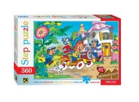STEP puzzle 73007  Пазл Незнайка, 360 деталей