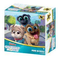 Prime 3D 13880-SBM Пазл Prime 3D Дружные мопсы 100 элементов