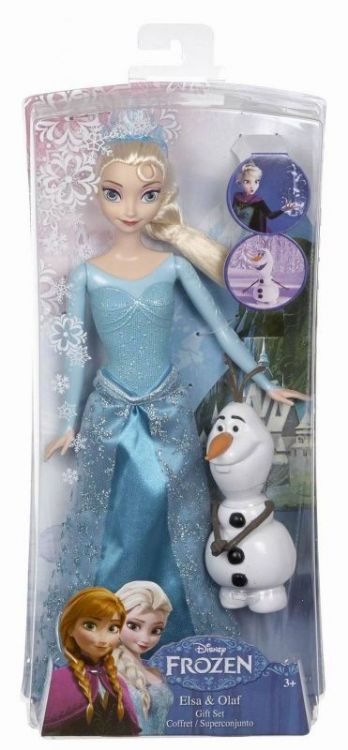 Mattel CMM87 Кукла Холодное сердце, Эльза и Олаф