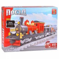 Ausini 25705 Конструктор "Поезд", 410 дет.