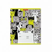 ErichKrause 49210ЕК Тетрадь ученическая 24л ЛИНЕЙКА Stylish Cats (в плёнке по 10 шт.)